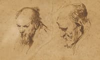 Two Studies of the Head of an Old Man