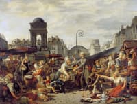 Scene du Marche des Innocents