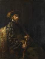 Man Seated with a Stick (follower)