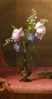 Victorian Vase with Flowers of Devotion