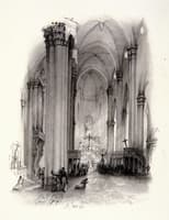 Cathedral, Arezzo, Interior View, Chapel of the Madonna