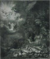 The Angel Appearing to the Shepherds