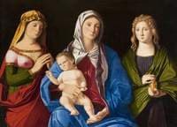 Virgin and Child with Saint Mary Magdalene and another Female Saint