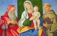 The Virgin and Child between Saints Jerome and Francis