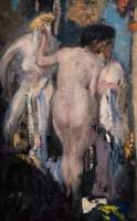 Study of Nudes Bathing