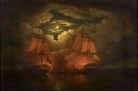 The Engagement Between "The Arethusa" and "La Belle Poule"  17 June 1778