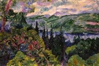 Landscape of Lake Maggiore