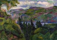 Landscape of Lake Maggiore