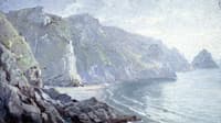 Cliffs on Cornish Coast