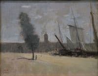 Dunquerque, remparts et porte d’entrée du port