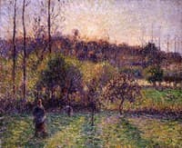 Sunrise at Eragny