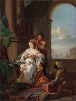 Cleopatra at her Toilet