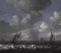 Seascape:  Fishing Boats