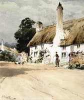Village in Devon, England
