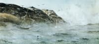 Sea Smoke, Monhegan Harbor
