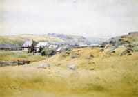 Monhegan Village from Horn's Hill