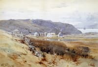 Monhegan Village from Horn's Hill