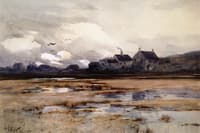 Across the Marsh, Monhegan Island