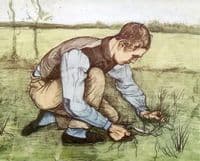 Young Peasant with Sickle