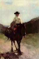 Woman on Horseback
