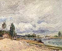 Les bords du Loing ou de la Seine