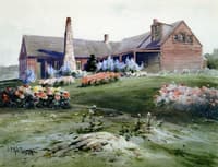 The Artist's House and Garden, Monhegan Island