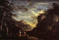 Landscape with Apollo and the Cumaean Sybil