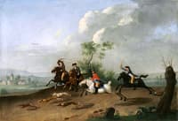 Landgrave Frederick II Hunting Hare
