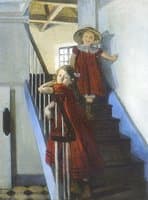Girls on the Staircase