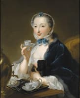 Portrait of the Artist's Wife, Marie Sophie Robert