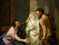 Hercules Rescuing Alcestis from Thanatos
