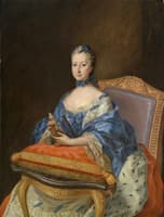 Portrait of Sophie Charlotte zu Solms-Hohensolms-Lich