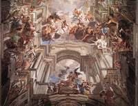 Allegory of the Jesuits' Missionary Work (detail)