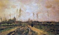 Landscape with Church and Houses
