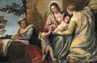 Madonna and Child with St. Elizabeth, the Infant St. John the Baptist, and St. Catherine