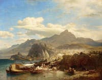 A Busy Town on the Levantine Coast