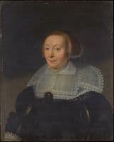 Portrait of a Woman with a Lace Collar
