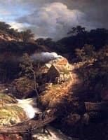A Mountainous Landscape with a Torrent