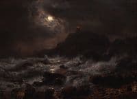 Norwegian Coast by Moonlight