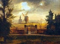 Landscape with Schwarzrheindorf Church