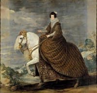 Queen Isabel de Borbón on Horseback
