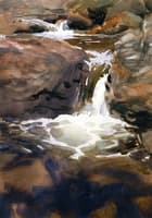 Mountain Waterfall