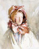 Woman in a Bonnet