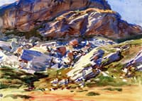 Simplon Pass: Craggs