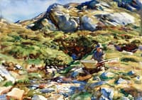 Simplon Pass: Mountain Brook