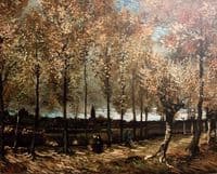 Lane with Poplars with a View of Nuenen