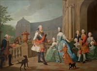 Portrait of Prince Carl of Waldeck-Pyrmont and his Family