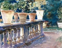 Villa di Marlia, Lucca: The Balustrade