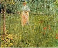 Woman in a Garden