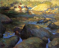 Washerwomen, Pont-Aven